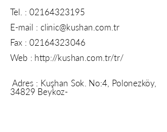 Dr Kuhan Hotel iletiim bilgileri